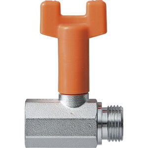 三栄水栓 首長ストレートボールバルブ V649-13 三栄水栓製作所 SANEI 水道用品 配管用品 水栓部品 バルブ 首長タイプ ハンドルワンタッチ着脱タイプ 呼び:13 呼び径：Rc1/2 高さ69mm 幅55mm 最高使用温度 100℃ 黄銅製