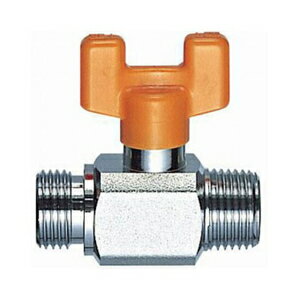 三栄水栓 ボールバルブ V61-20 三栄水栓製作所 SANEI 水道用品 配管用品 水栓部品 バルブ ハンドルワンタッチ着脱タイプ 呼び:20 高さ46.5mm 幅58mm 最高使用温度 100℃ 黄銅製