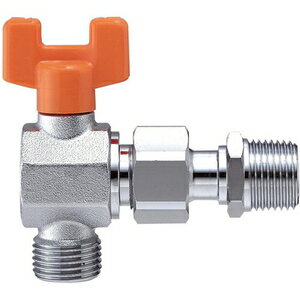 三栄水栓 アングルボールバルブ V62-20 三栄水栓製作所 SANEI 水道用品 配管用品 水栓部品 バルブ ハンドルワンタッチ着脱タイプ 呼び:20 高さ78.5mm 幅60mm 最高使用温度 100℃ 黄銅製