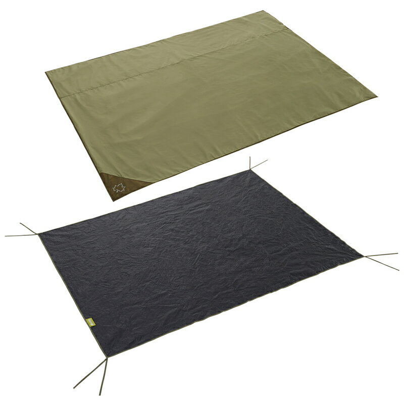LOGOSのテントに対応したインナーマットとグランドシートのセット。インナーマットはテントの中に敷くことで地面の凹凸をやわらげ、冷気や湿気を遮断。グランドシートをテントの下に敷けば、汚れや摩耗、浸水を防いでくれる効果があります。セットで使うことでより快適に。Lサイズのテントにぴったりなインナーマット。適度なクッション性と実用性を兼ね備えた3層構造が特長。表面は手入れしやすいポリエステル生地で、中面は地面からの冷気を遮る発泡ポリウレタン、裏面のPVCシートは湿気をしっかりブロックしてくれます。持ち運びに便利な収納バッグが付いています。テントの下に敷くことで、フロアシートに付く汚れを軽減させ、耐久性を向上させます。取付簡単。フロアシートと地面の間に敷き、四隅をテントフレームに結びつけるだけ。【仕様】総重量：［マット］（約）1.7kg ［シート］（約）600gマットサイズ：（約）幅260×奥行200cmシートサイズ：（約）幅250×奥行190cm収納サイズ：（約）幅54×奥行21×高さ20cm主素材：［マット］（表面）ポリエステル（ブリーザブル撥水加工） （内部）発泡ポリウレタン （裏面）PVCシート ［シート］PEラミネートクロス●Lサイズテント用インナーマット&シートマットの表面は、手入れのしやすいポリエステル生地シートは地面からの湿気や浸水を防ぐ PEラミネートクロス生地