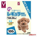 ペットシーツ 厚型 レギュラー 60x44cm 無香料 100枚入(x4セット) トイレシート 犬 猫 ペット用品 犬トイレ用品 セット販売 日本製 Vセレクト バローオリジナル
