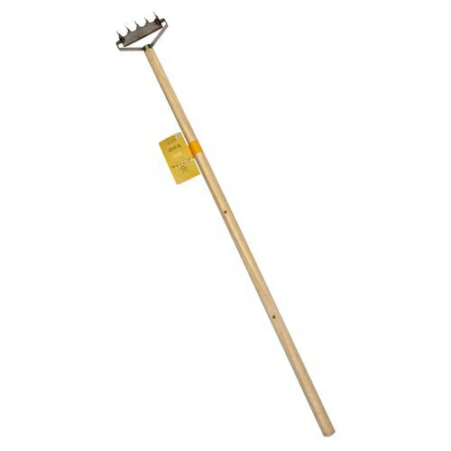 畑サイクル ステンレス刃草刈りレーキ 1200mm