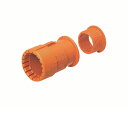 未来工業 盤用コネクタ CD単層波付管22用 10個価格 CDK-22BG CDK-22BG10(4)