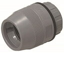 未来工業 防水型コネクタ ミラフレキMF22用 グレー 10個価格 FPK-22FH FPK-22FH10