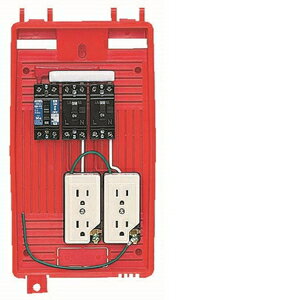 未来工業 屋外電力用仮設ボックス　漏電しゃ断器・分岐ブレーカ・コンセント内蔵　ELB組込品　RB−2L RB−2L【4589582167104:14430】