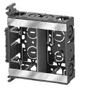 未来工業 耳付スライドボックス 2ヶ用セパレーター付・標準品36mm 10個価格 SBM-WM SBM-WM10
