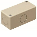 未来工業 ユニバーサルボックス ノック付 ミルキーホワイト 1個価格 PVU-28M PVU28M