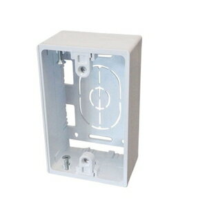 マサル工業 ニュー・エフモール 付属品 露出ボックス 1個用 深型 チョコ 深型 SFBF19