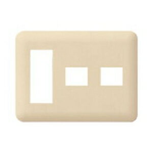 パナソニック コスモシリーズ簡易耐火用コンセントプレート（ベージュ） WTF7775F