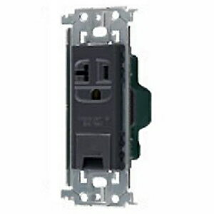 パナソニック アドバンスシリーズ15A・20A兼用埋込アースターミナル付接地コンセント（グレー） WTL19313H