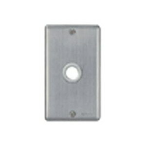 パナソニック 新金属プレート 大穴電話線プレート 1連 WN7561 10個入 WN7561－10