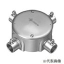 パナソニック ねじなし丸型露出ボックス 4方出 DS68251K DS68251K