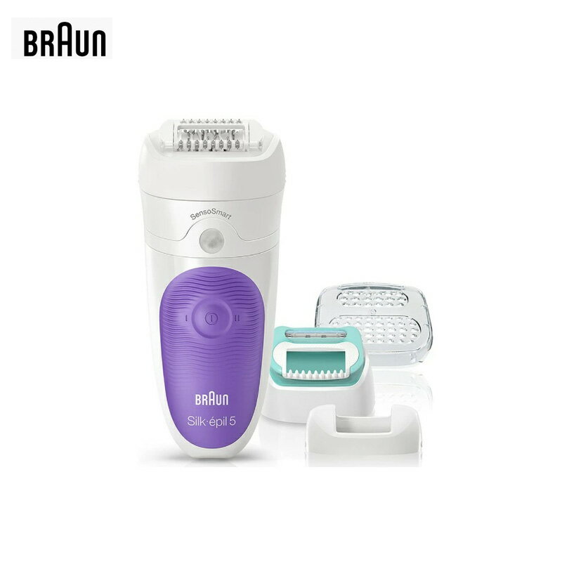 【クーポンで1000円引 2/12まで】 BRAUN ブラウン シルク・エピル5脱毛器肌にやさしいビギナーモデル押し付け防止センサー付SE5880