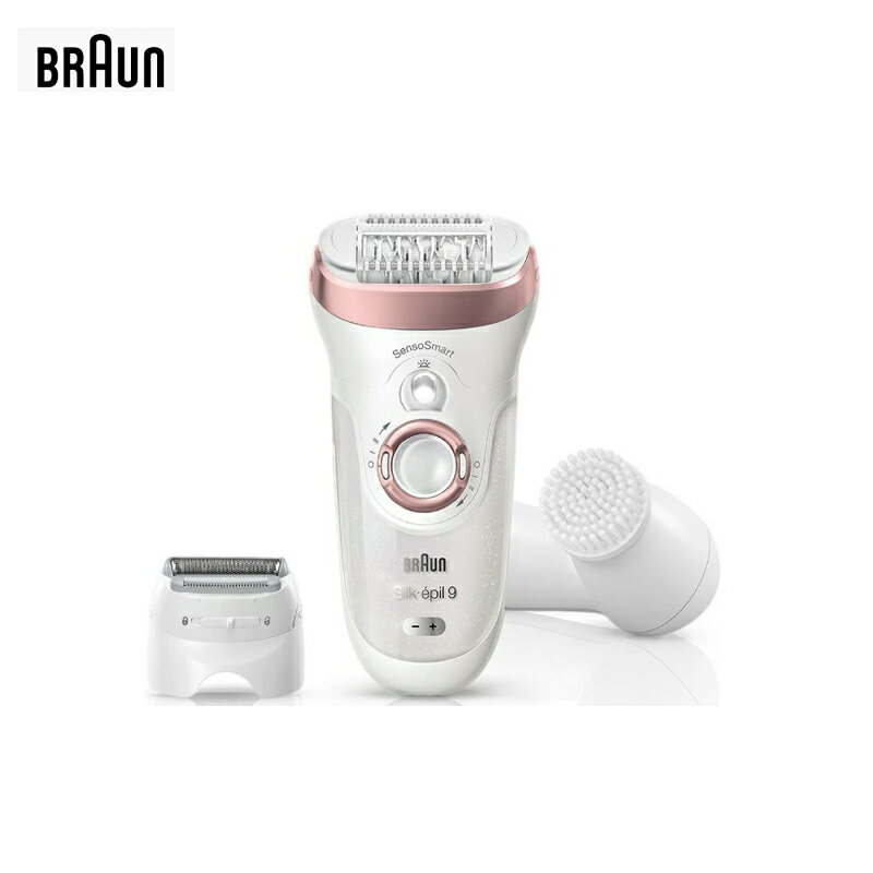 ブラウン 脱毛器 BRAUN ブラウン シルク・エピル9脱毛器1台3役プレミアモデル押し付け防止センサー付SES9880