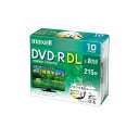 マクセル maxell 8倍速対応DVD-RDRD215WPE.10S ひろびろ美白レーベル