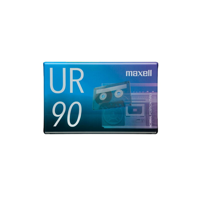 マクセル maxell カセットテープ90分UR