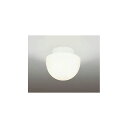 シンプルデザインのバスルームライト■製品特徴・LED電球一般形(E26)・樹脂(白色) グローブ:樹脂(乳白)・壁面・天井面・傾斜面取付兼用・調光器不可・温泉地使用不可※取付工事が必要です。■製品仕様ランプ：LED(電球色)光束：412lm消費電力：6.3Wスイッチタイプ：なし(壁スイッチ)取付方法：電源直結方式(要ネジ止め)サイズ：W20.0×H17.3×D20.0cm質量：0.5kg