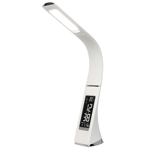 LED スタンドライト DLS-H2008-WH ゼピール デジタル表示付 タッチセンサー フレキシブルアーム カレン..