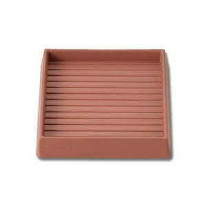 光 エッジ付防振ゴム茶角73 BEG9724