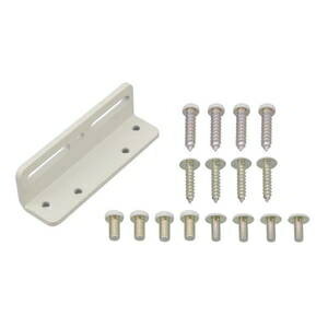 リョービ 取替ドアクローザ用L型プレート LP1 WH ホワイト LP1WH