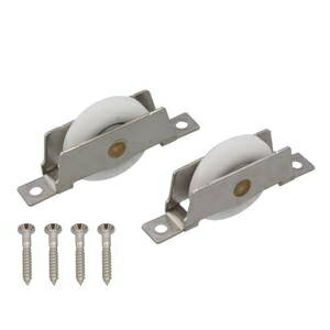 ハイロジック 精密防音戸車ベアリング入33ミリ2個 17344