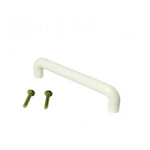 ハイロジック 丸棒ハンドル大ホワイト1個 17703