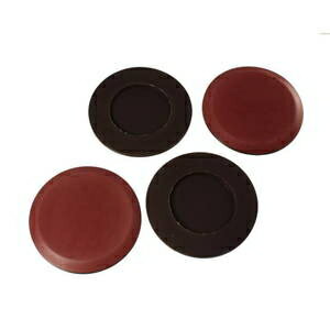 ハイロジック スライドクッション重量用70ミリ茶1袋4個 A156