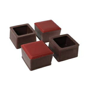 ハイロジック スライドクッション角キャップLL33〜36ミリ茶1袋4個 A173