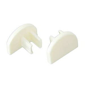 ハイロジック エンドキャップD型用ホワイト1袋2個 DFREKW