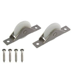 ハイロジック 静音高機能戸車ステン枠YU33ミリ1個 72639