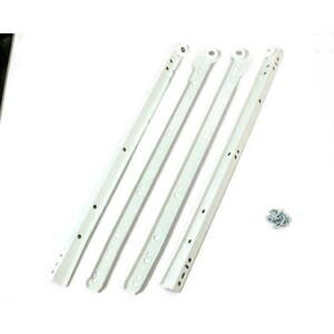 ハイロジック スライドレールローラータイプ底付400ミリ1組 72954