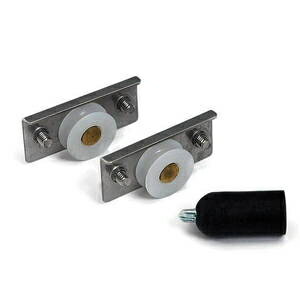 ハイロジック 94499 取替戸車4D−M型（丸）ジュラコン(R)車 2個