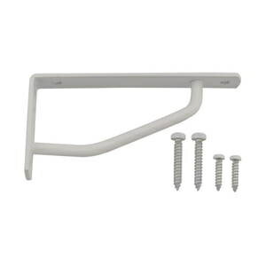 ハイロジック カラースレンダー棚受 45×90 ホワイト 1本入 98151