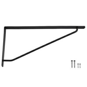 ハイロジック カラースレンダー棚受 300×150 ブラック 1本入 98166