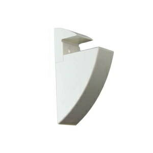 ハイロジック クリップシェルフ15ミリホワイト1個 KS-15W