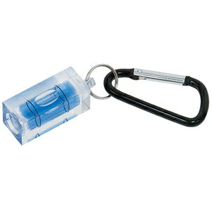 シンワ ミニレベルREVOキーホルダ カラビナツキ 76423