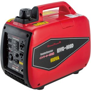 ドリームパワー インバーター発電機 50/60Hz 定格出力0.9kVA EIVG-900D