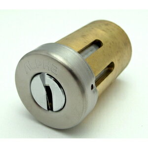 アルファ 取替用シリンダー FBロック シルバー NDR 4192000