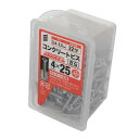 コンクリートビス さら 4×25mm 200入 ×2セット