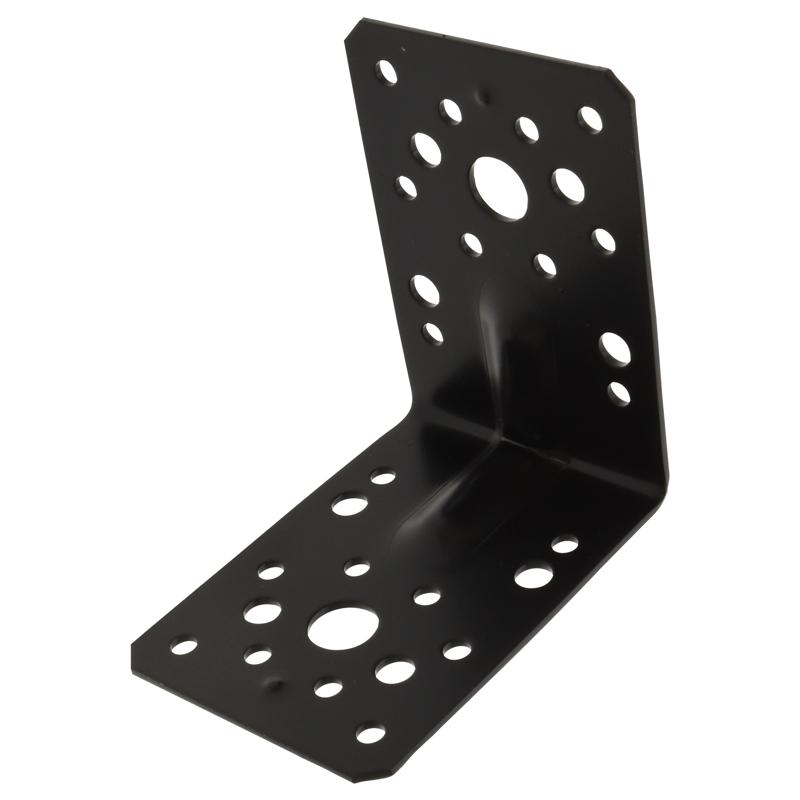 G-幅広金折A2 黒 90×90×65mm (10個)