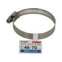 ステンホースバンド 幅12.7mmタイプ 46-70mm (5個)(4)