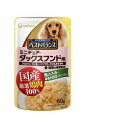 【セット販売】 ユニチャーム ベストバランス パウチ ミニチュア・ダックスフンド用 60g (×12セット)
