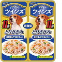 【セット販売】 いなばペットフード ツインズ 11歳からのとりささみ 温野菜&さつまいも入り(40g×2) (×12セット)
