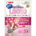 【セット販売】 歯磨き専用 ゴン太の歯磨き専用ガム SS L8020乳酸菌入り いちごミルク お試し 5本 犬 (×12セット) マルカン(サンライズ)