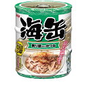 【セット販売】 アイシア 海缶ミニ 3P削り節入りかつお60g×3 (×6セット)
