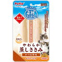 【セット販売】 ペティオ(Petio) 素材そのまま ねこちゃんの やわらか蒸しささみ かつお節味 2本入 (×12セット) ペティオ
