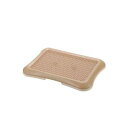 【セット販売】 リッチェル バンビーノ ドッグメッシュトレー レギュラー ライトブラウン (×6セット)