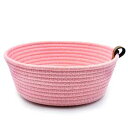 【セット販売】 ペットアドバンス ネコ用ロープベッド ピンク 猫用 (×4セット) ピカコーポレイション