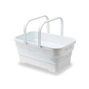 【セット販売】 ISETO ソフトバスケット ホワイト (×6セット) 伊勢藤