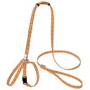 【セット販売】 ペティオ(Petio) CAT HARNESS ドットハーネスリード オレンジ (×3セット) ペティオ